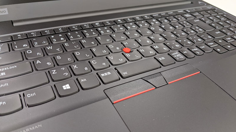 LENOVO ThinkPad E15 実機レビュー｜赤いトラックポイントが快適なテンキー付きのノートパソコン│どろぱち
